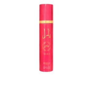 O Body Splash Yara Candy da Isabelle la Belle é uma colônia corporal de 300 ml inspirada no famoso perfume árabe Yara Candy da Lattafa.