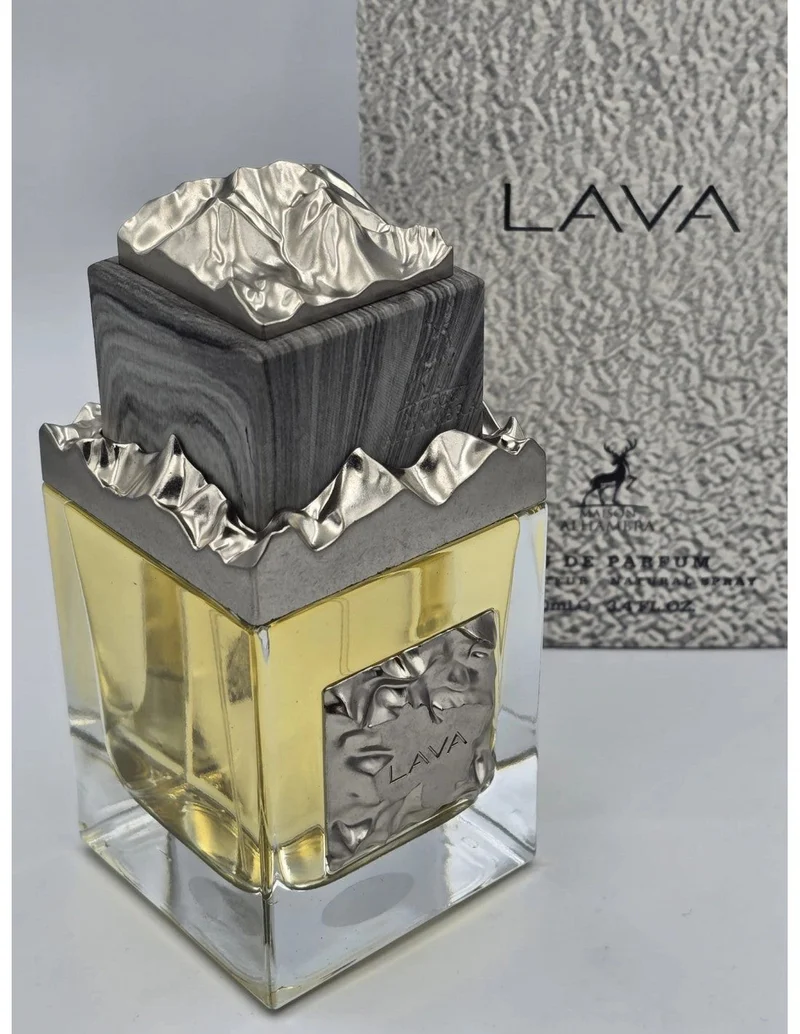 O Maison Alhambra Lava é um perfume unissex da marca de perfumes árabes Lattafa